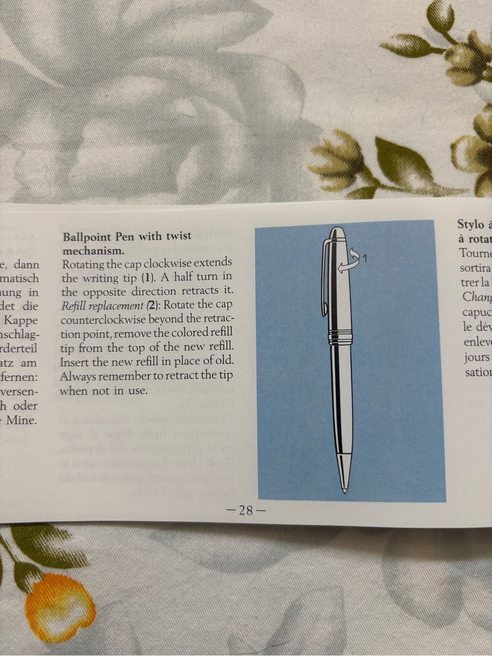 Montblanc Meisterstück Collection Ballpoint Pen with 3 refills - Picture 6 of 15
